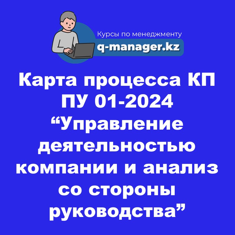 Карта процесса КП ПУ 01-2024 " Управление деятельностью компании и анализ со стороны руководства"