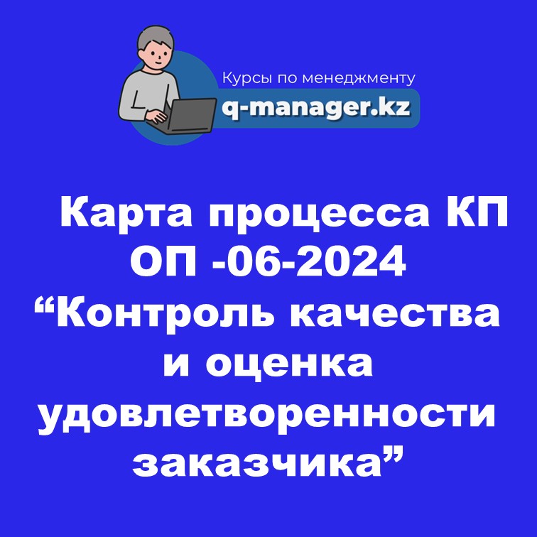 Карта процесса КП ОП -06-2024 "Контроль качества и оценка удовлетворенности заказчика"