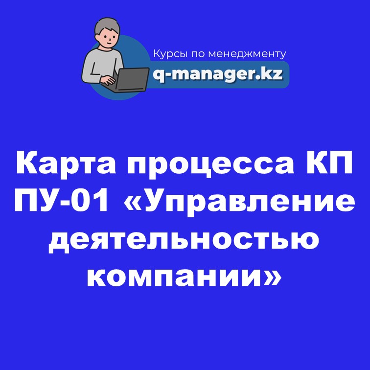 Карта процесса КП ПУ-01 «Управление деятельностью компании»